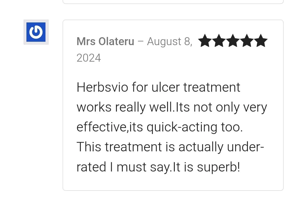 herbsvio ulcer treatment review